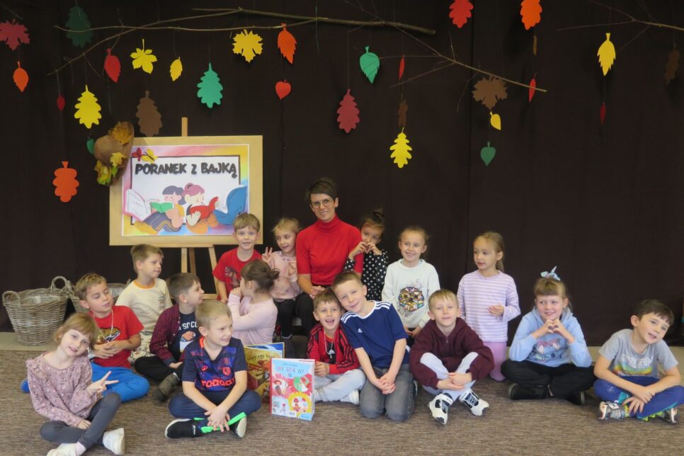 „PORANEK Z BAJKĄ”… o jesieni w MBP. Gmina Dąbrowa Tarnowska