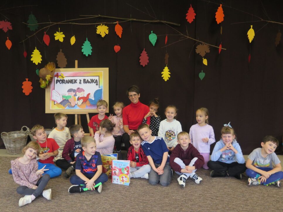 „PORANEK Z BAJKĄ”… o jesieni w MBP. Gmina Dąbrowa Tarnowska
