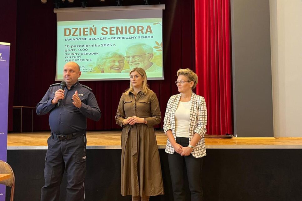 Świadome Decyzje – Bezpieczny Senior. Spotkanie profilaktyczne w trosce o bezpieczeństwo seniorów.. Brzesko