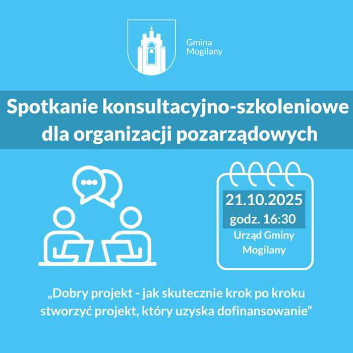 Zaproszenie do wzięcia udziału w konsultacjach społecznych. Gmina Mogilany
