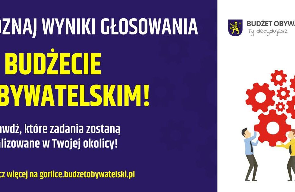 Znamy wyniki głosowania w Budżecie Obywatelskim Miasta Gorlice na 2026 rok. Gorlice