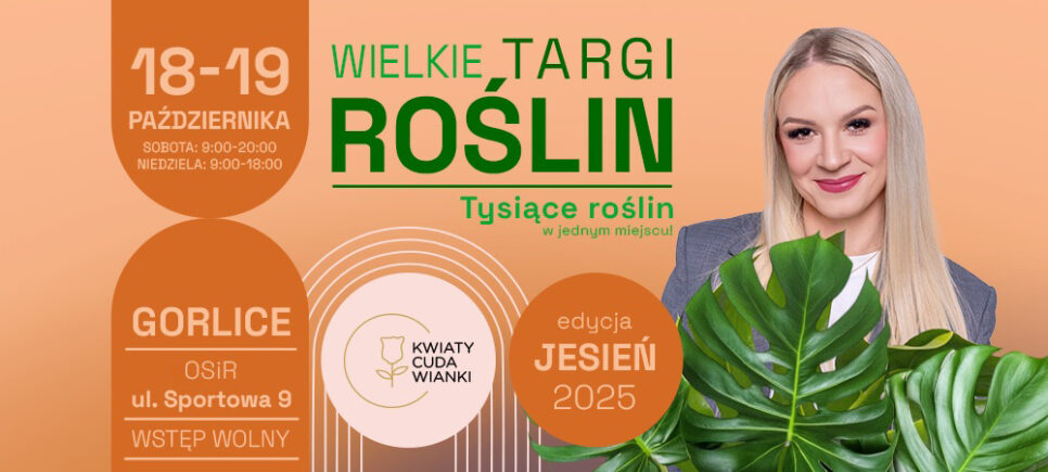 Targi Roślin w Gorlicach już w ten weekend. Gorlice