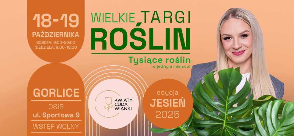 Targi Roślin w Gorlicach już w ten weekend. Gorlice