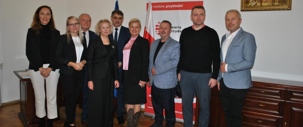 Wizyta Sekretarz Stanu Bożeny Żelazowskiej w Gminie Kalwaria Zebrzydowska. Kalwaria Zebrzydowska