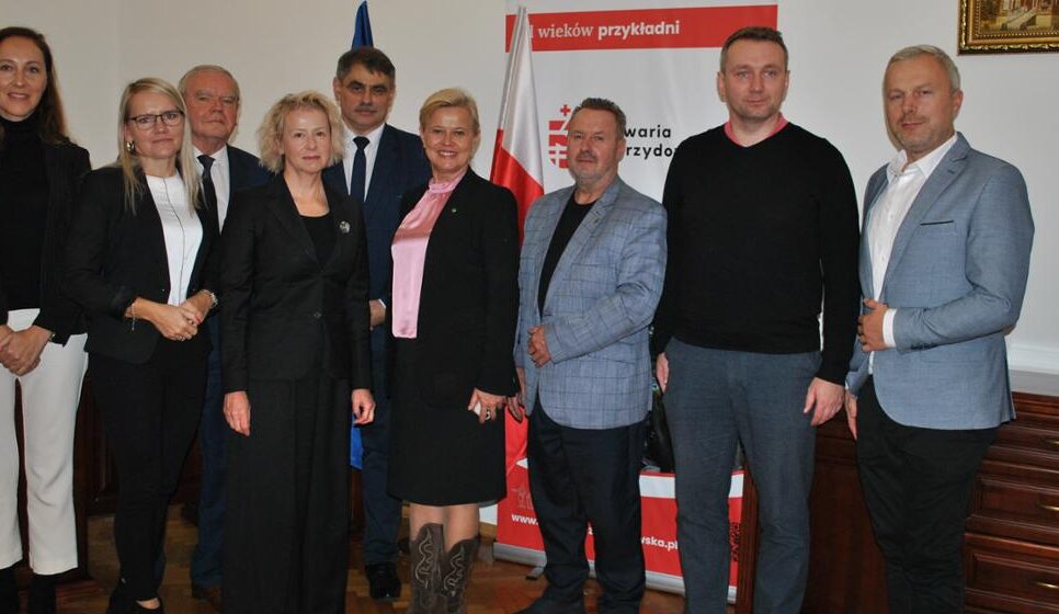 Wizyta Sekretarz Stanu Bożeny Żelazowskiej w Gminie Kalwaria Zebrzydowska. Kalwaria Zebrzydowska