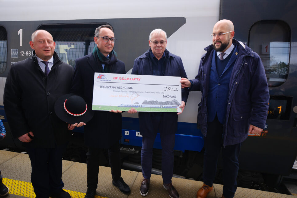 Pendolino wjechało pod Tatry!. Małopolska