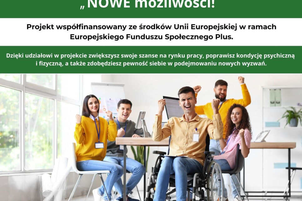 Ruszył piąty nabór do projektu „NOWE możliwości!”. Gmina Brzesko