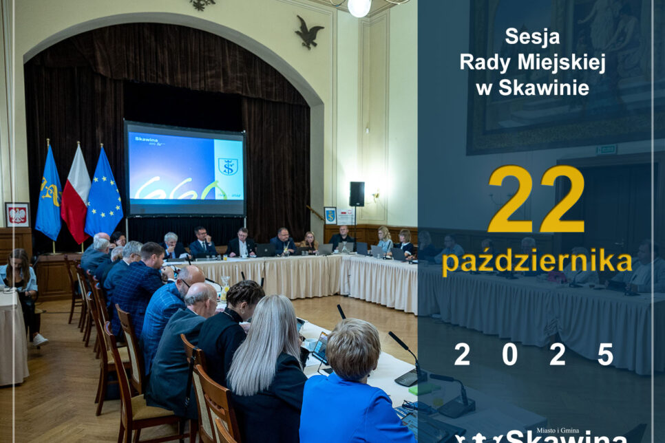 VII nadzwyczajna sesja Rady Miejskiej w Skawinie. Gmina Skawina