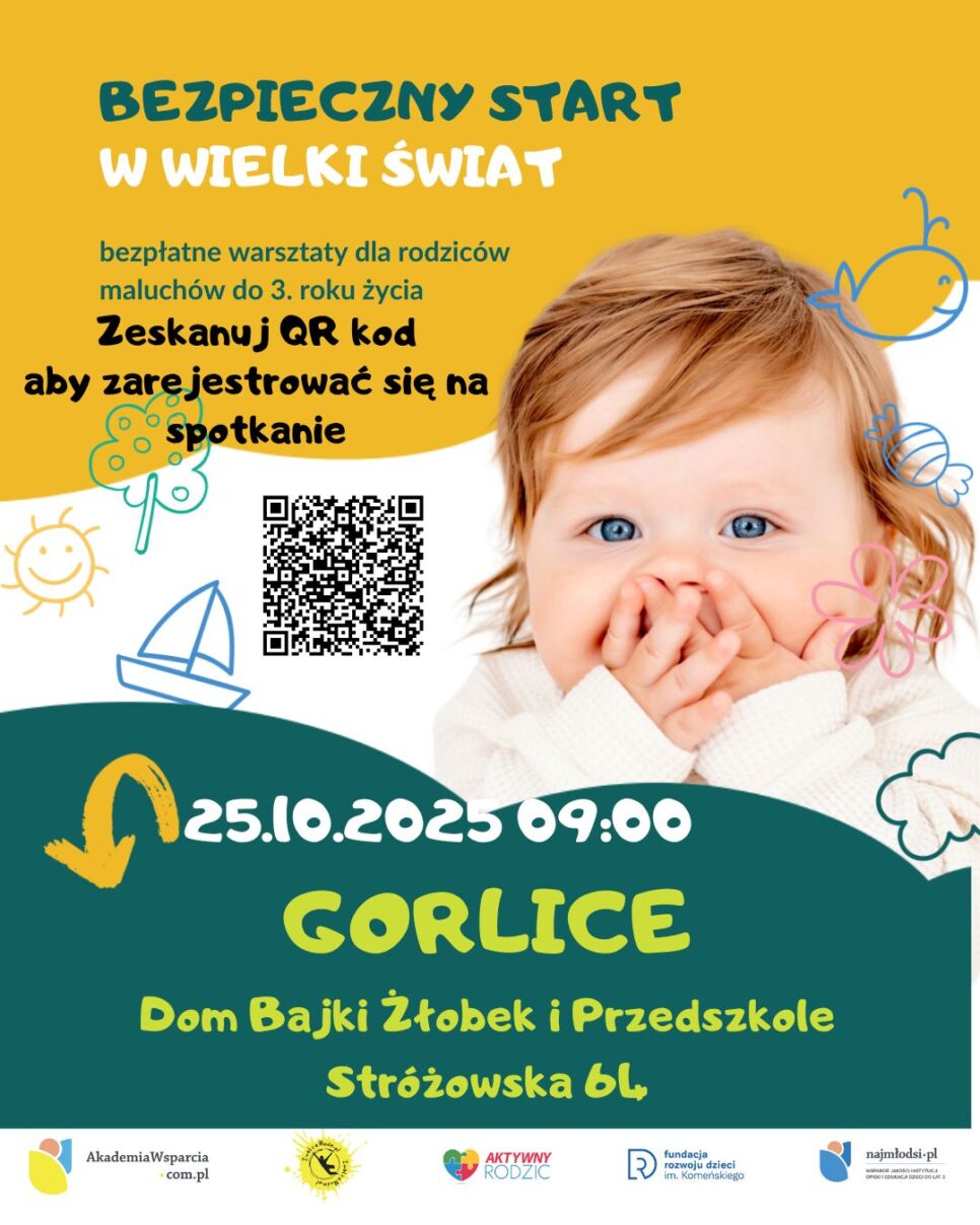 „Bezpieczny start w wielki świat” – warsztaty dla rodziców. Gorlice