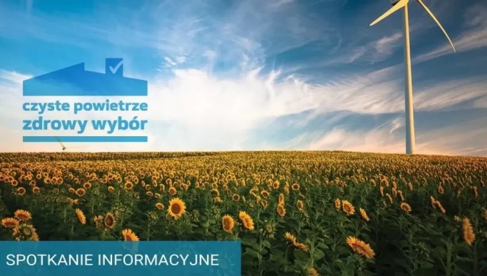 Zaproszenie na spotkanie informacyjne dot. programu „CZYSTE POWIETRZE” 23-10-2024. Gmina Żegocina