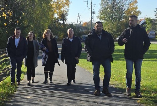Nowe oświetlenie drogi w Maszkienicach. Gmina Dębno