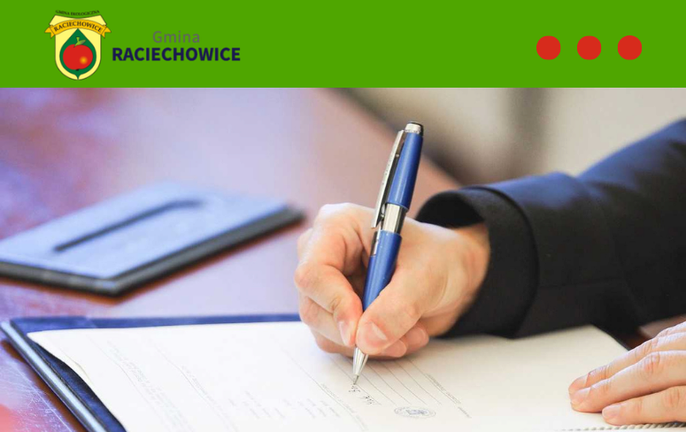 Uproszczona oferta realizacji zadania publicznego. Gmina Raciechowice