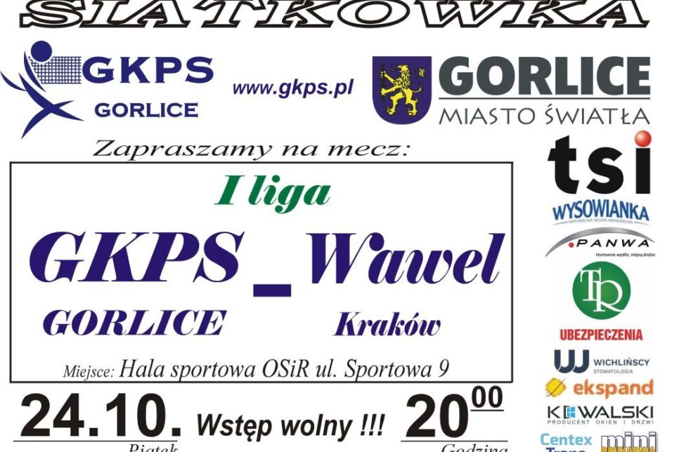 GKPS Gorlice & Wawel Kraków. Gorlice