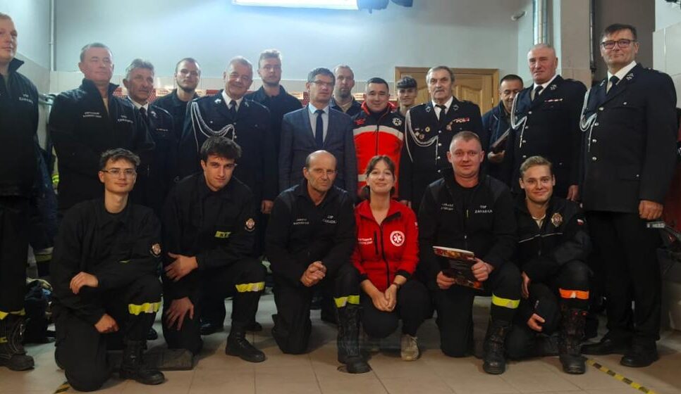 Druhowie z gminnych jednostek OPS uzyskali tytuł ratownika. Gmina Tymbark