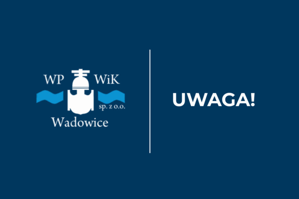 Przerwa w dostawie wody – Chocznia. Wadowice