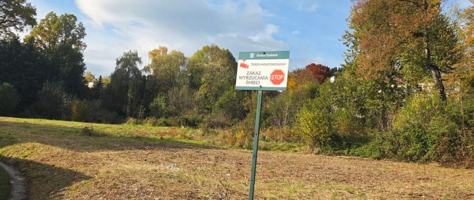 Prace porządkowe przed zimą na terenie Gminy Tymbark. Gmina Tymbark