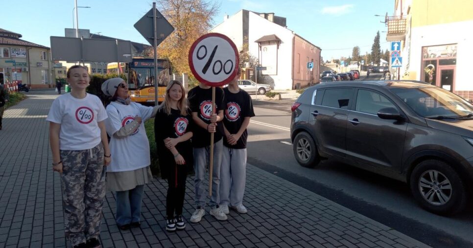 No Promil – No Problem! Happening uliczny. Gorlice