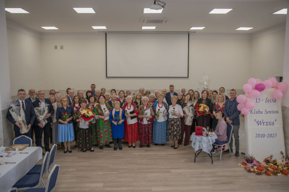 15-lecie Klubu Seniora „Wrzos”. Gmina Gnojnik