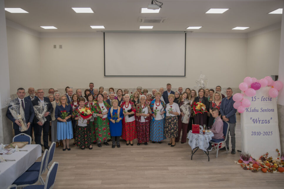 15-lecie Klubu Seniora „Wrzos”. Gmina Gnojnik