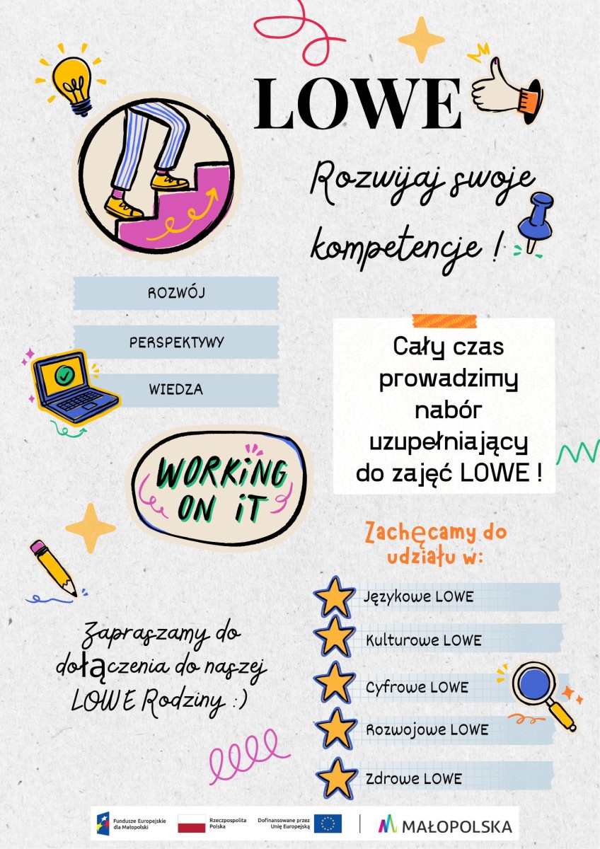 NABÓR UZUPEŁNIAJĄCY do LOWE RODZINY!. Gmina Igołomia-Wawrzeńczyce