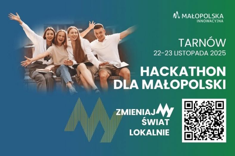 Ostatni dzwonek, by dołączyć do Hackathonu dla Małopolski! Rejestracja trwa do 5 listopada!. Małopolska