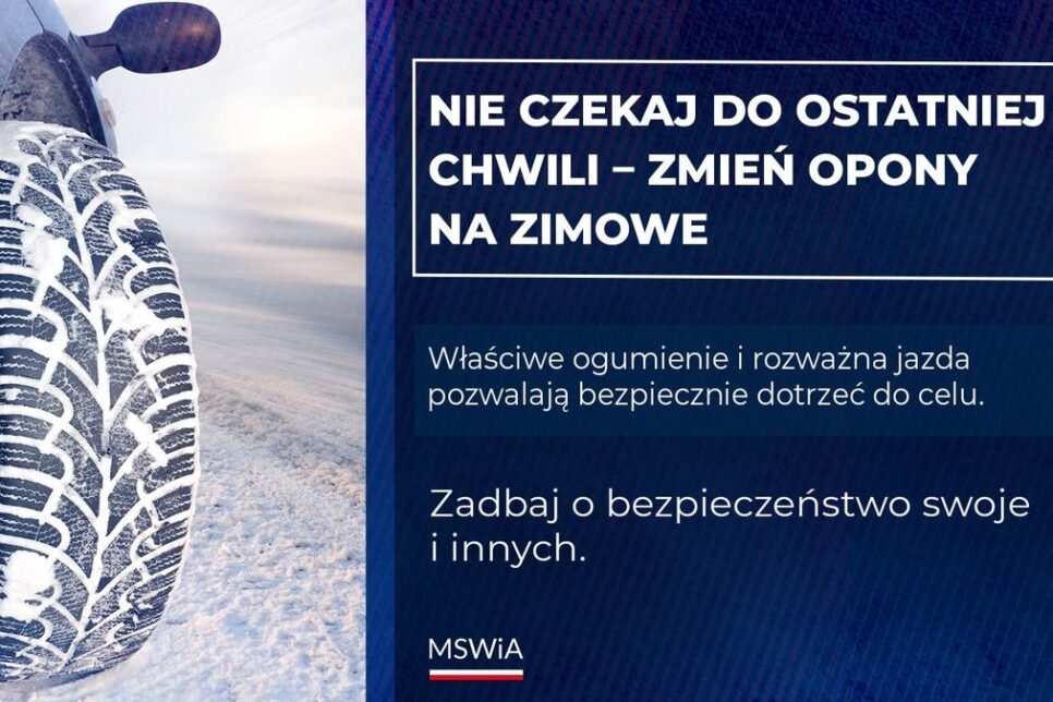 ZMIEŃ OPONY NA ZIMOWE!. Zakopane