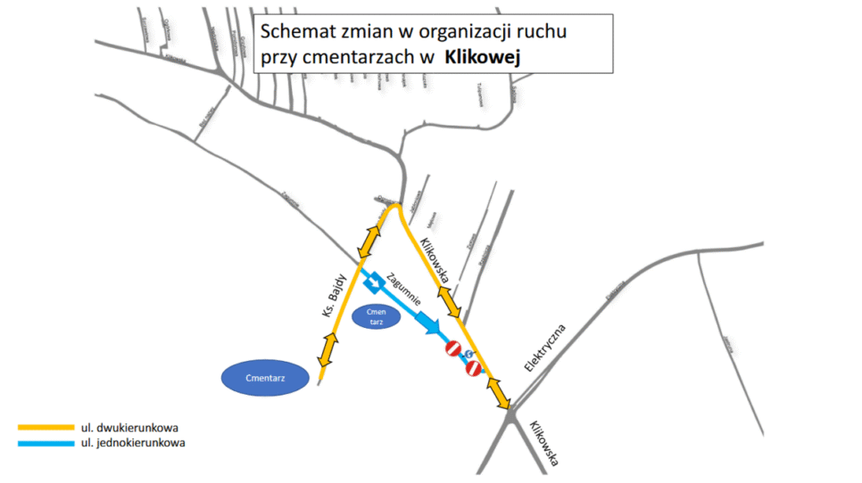 ZMIANY W ORGANIZACJI RUCHU W OKRESIE „WSZYSTKICH ŚWIĘTYCH” W REGIONIE TARNOWSKIM. Tarnów