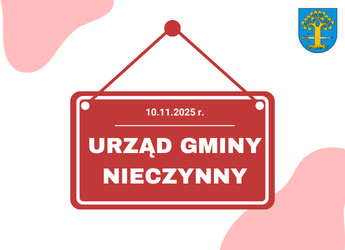 10 LISTOPADA URZĄD GMINY BĘDZIE NIECZYNNY. Gmina Lipnica Murowana
