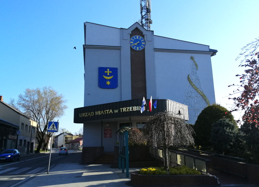 Informacja o zmianie godzin pracy Urzędu Miasta w Trzebini. Gmina Trzebinia