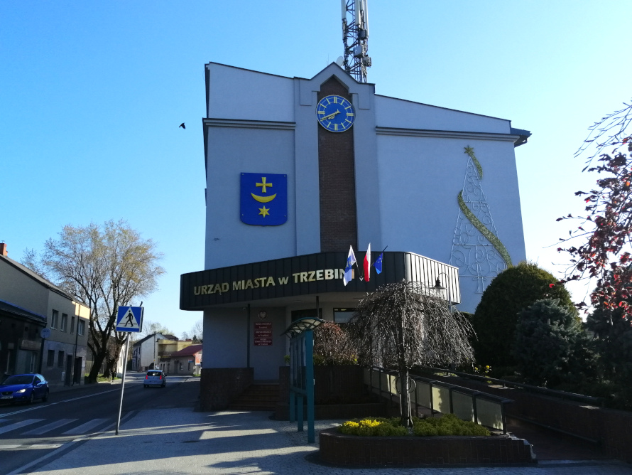 Informacja o zmianie godzin pracy Urzędu Miasta w Trzebini. Gmina Trzebinia
