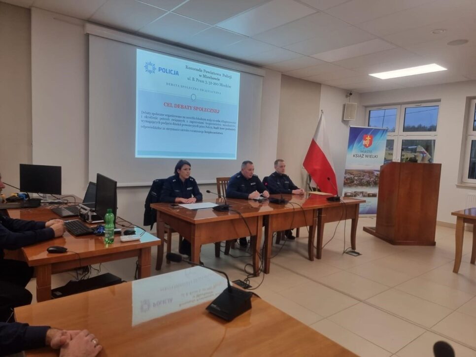 Debata ewaluacyjna w Książu Wielkim w powiecie miechowskim. Miechów