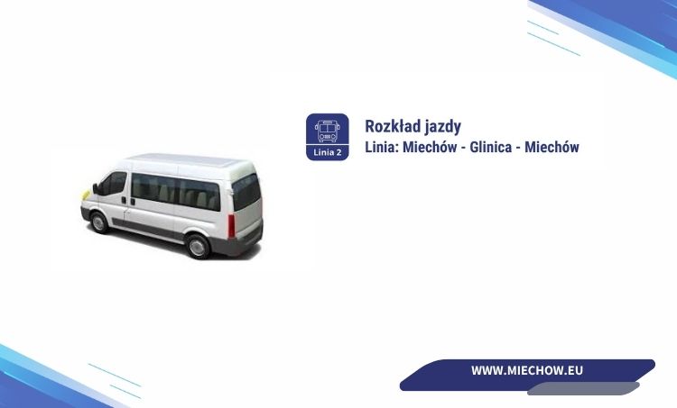 Od 3 listopada dodatkowy kurs Miechów – Glinica – Miechów. Gmina Miechów