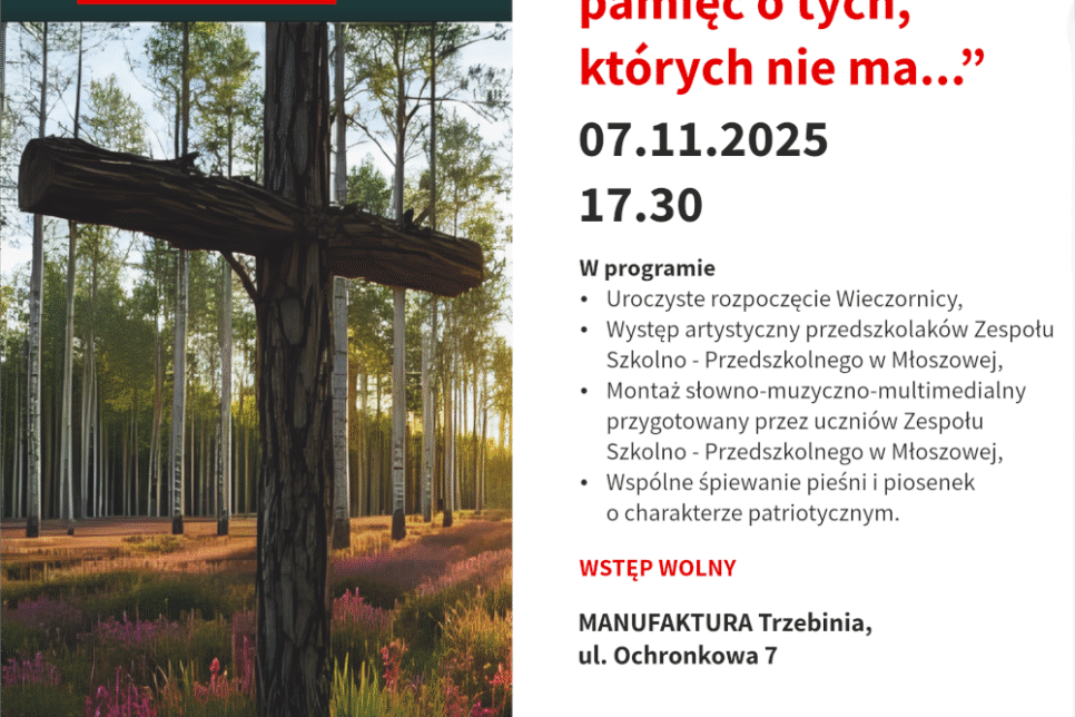 Wieczornica Patriotyczna w Manufakturze. Gmina Trzebinia