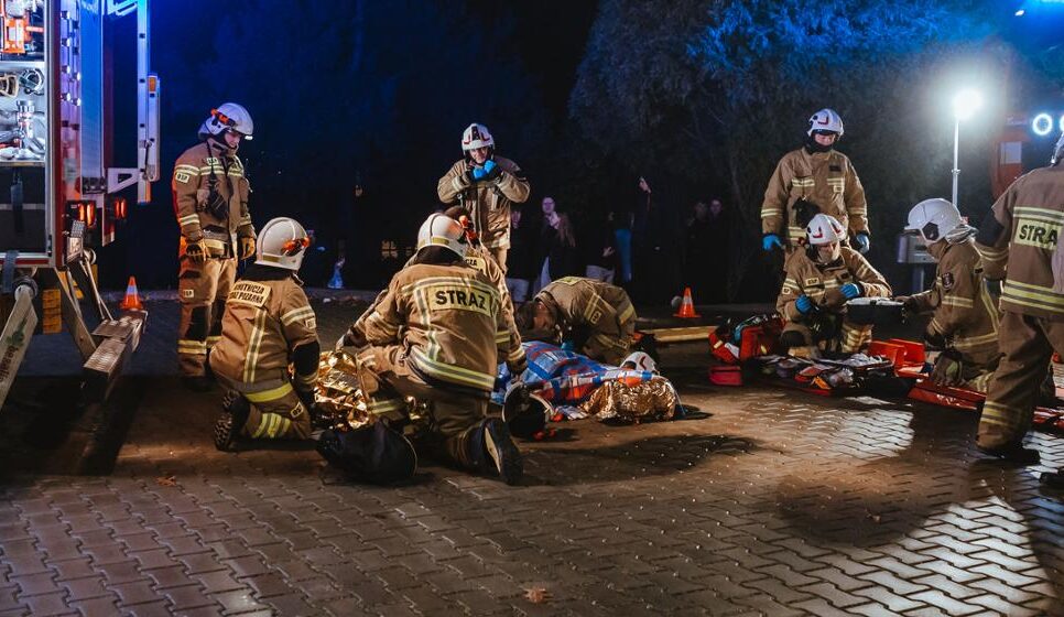 INTERNAT 2025 – ćwiczenia Gminnego Zespołu Zarządzania Kryzysowego. Gmina Tymbark