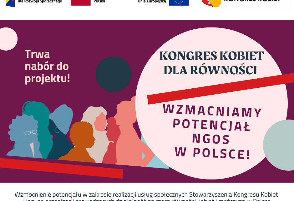 Zaproszenie do udziału w projekcie Kongres Kobiet. Gmina Libiąż