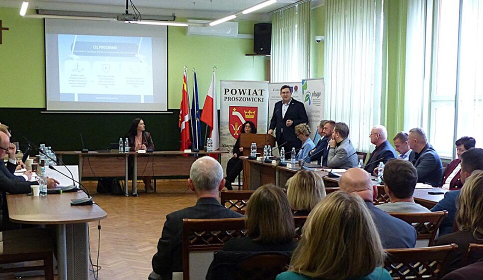 Spółdzielnia energetyczna jako szansa na transformację energetyczną w jednostkach samorządu terytorialnego. Proszowice