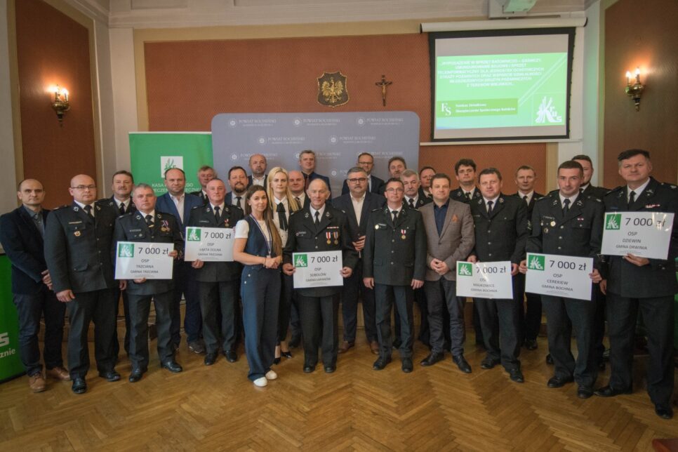 Dotacje dla jednostek OSP z Gminy Trzciana. Gmina Trzciana