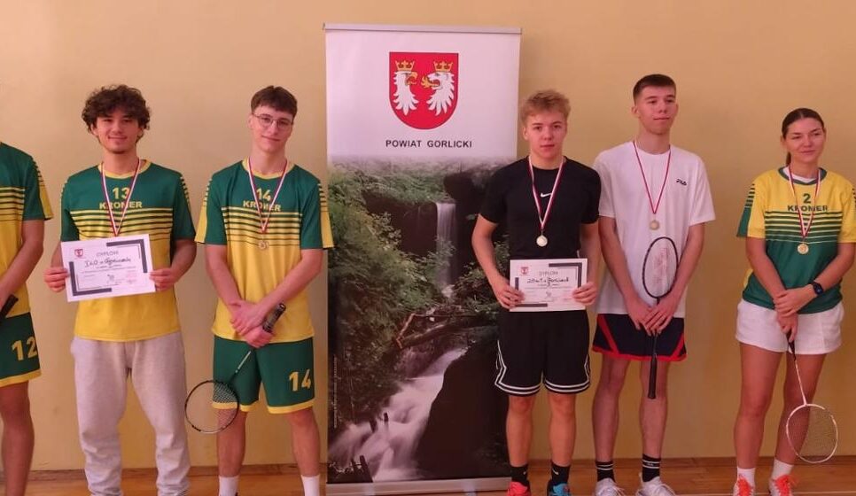 I LO Gorlice zwycięzcami powiatowej licealiady w badmintona. Gorlice