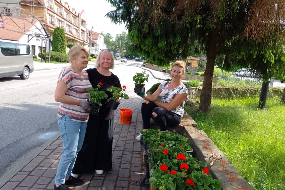 Inicjatywa mieszkańców – Zielono i kolorowo. Gmina Żegocina
