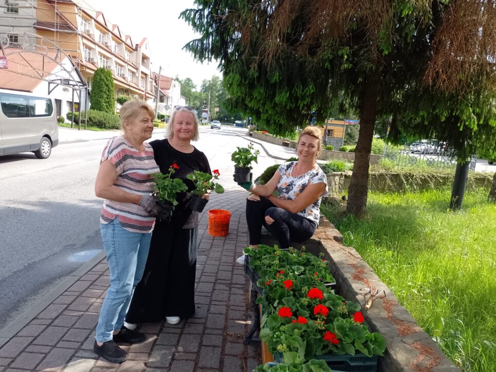 Inicjatywa mieszkańców – Zielono i kolorowo. Gmina Żegocina
