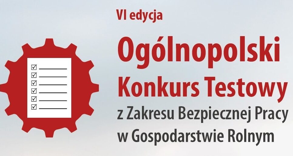 VI Ogólnopolski Konkurs Testowy z Zakresu Bezpiecznej Pracy w Gospodarstwie Rolnym. Wieprz