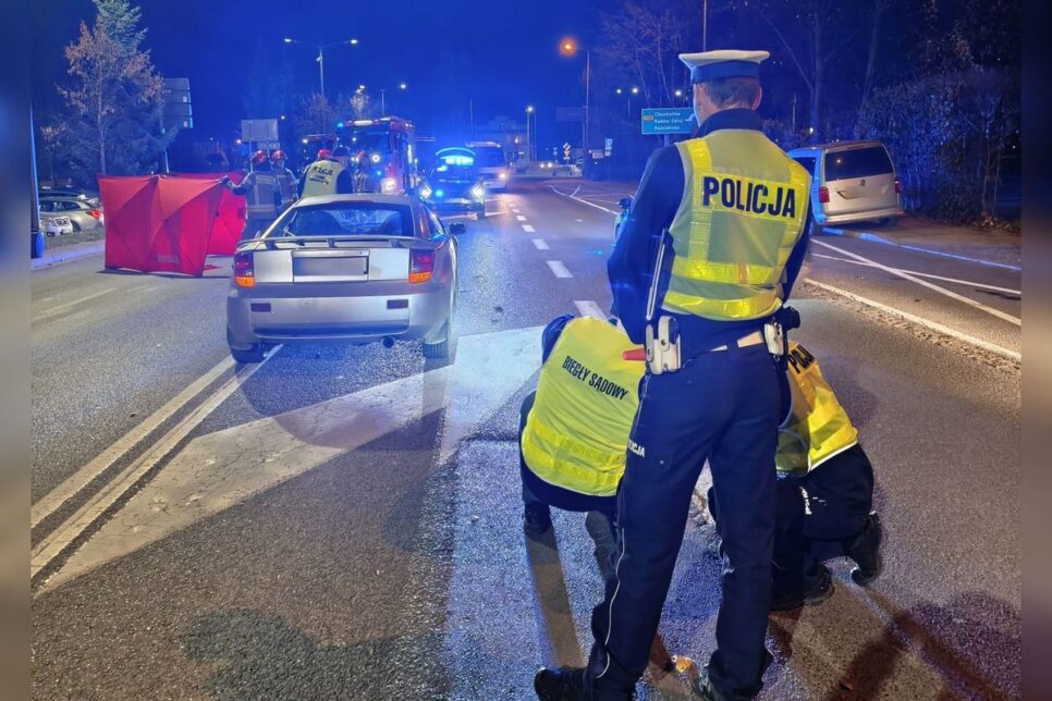 Potrącenie pieszego w Zakopanem. Zakopane