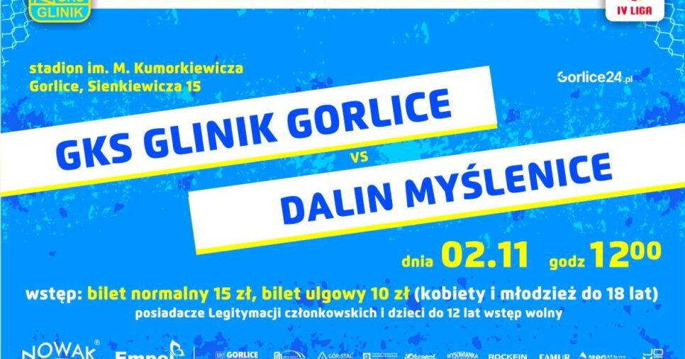 GKS Glinik Gorlice & Dalin Myślenice. Gorlice