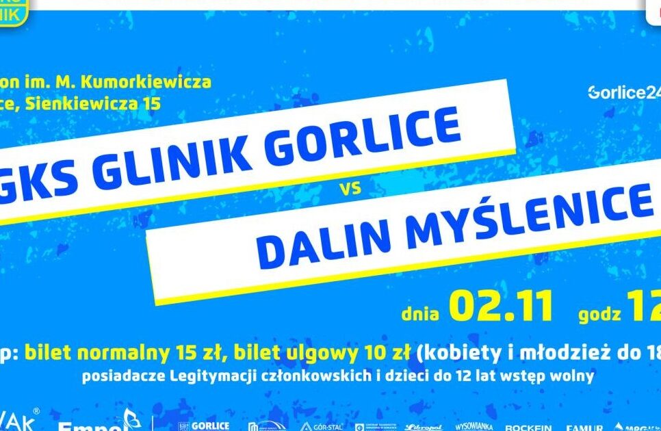 GKS Glinik Gorlice & Dalin Myślenice. Gorlice