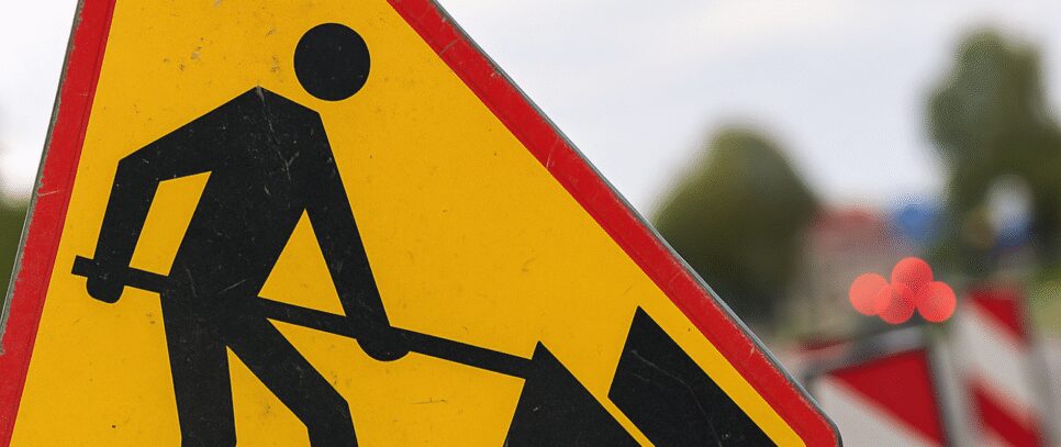 Zamknięcie drogi powiatowej 1486K w miejscowości Kobylanka. Gorlice