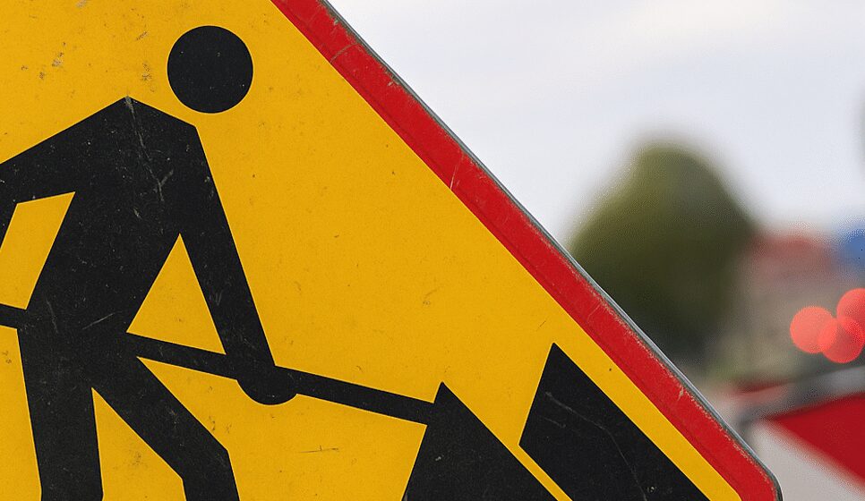 Zamknięcie drogi powiatowej 1486K w miejscowości Kobylanka. Gorlice