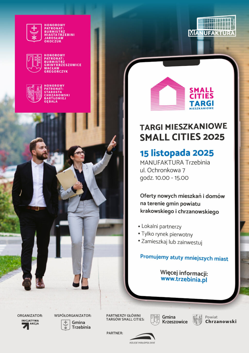 Pierwsze targi mieszkaniowe mniejszych miast już w listopadzie!. Gmina Trzebinia