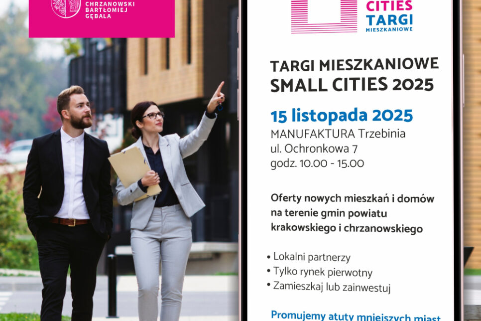 Pierwsze targi mieszkaniowe mniejszych miast już w listopadzie!. Gmina Trzebinia