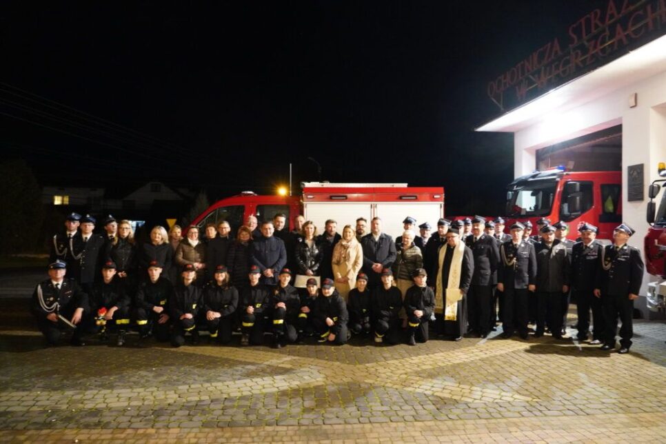 OSP Węgrzce świętuje! Lekki samochód ratowniczy za ponad 370 tys. zł już w jednostce. Gmina Zielonki