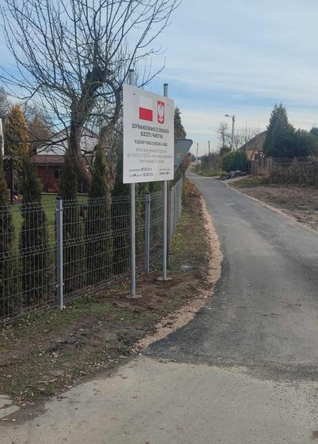 Gmina Skała z dofinansowaniem z Rządowego Funduszu Rozwoju Dróg. Gmina Skała